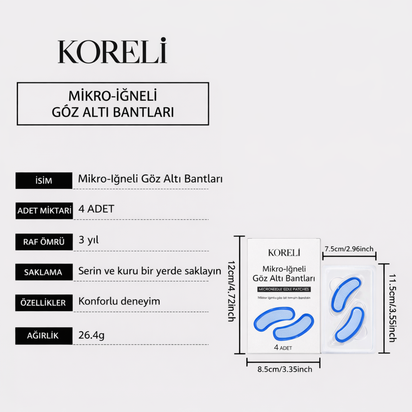 Micro İnfüzyon Dermal Bantlari